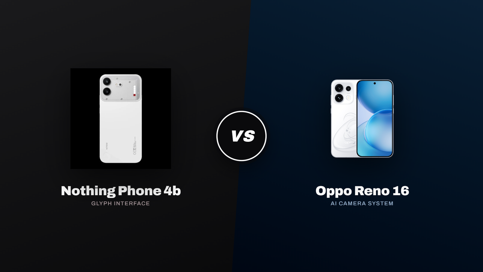 Nothing Phone (4b) et Oppo Reno 16 : le milieu de gamme mise tout sur l’IA