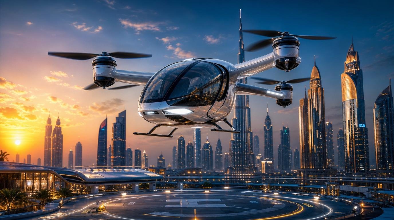 Taxis volants : 2026, l’année où l’eVTOL quitte enfin le prototype